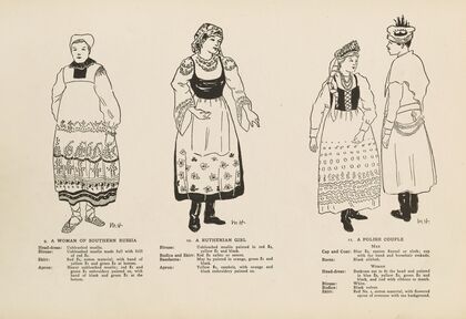 National costumes of the Slavic peoples Pl.05 (1920)