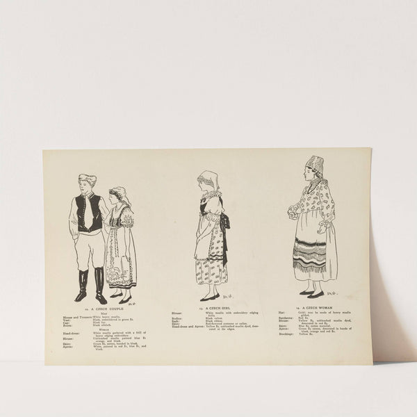 National costumes of the Slavic peoples Pl.06 (1920) by Margaret Hubbard