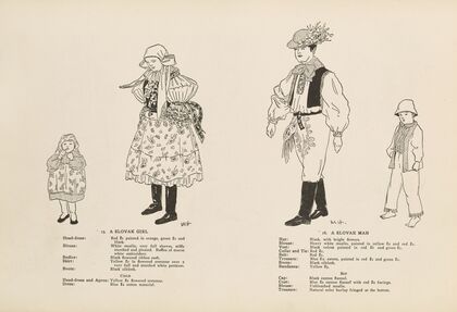 National costumes of the Slavic peoples Pl.07 (1920)
