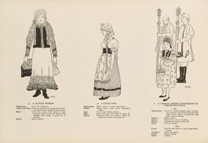 National costumes of the Slavic peoples Pl.09 (1920)