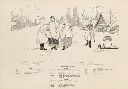 National costumes of the Slavic peoples Pl.15 (1920)