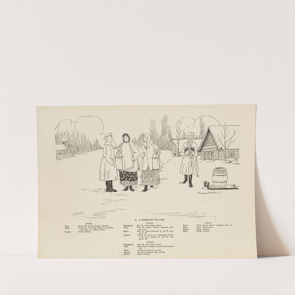 National costumes of the Slavic peoples Pl.15 (1920) by Margaret Hubbard