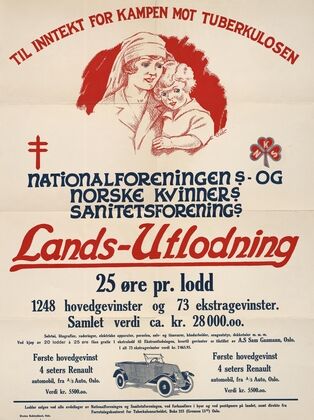 Nationalforeningens – og Norske kvinners sanitetsforenings lands-utlodning. (1926)