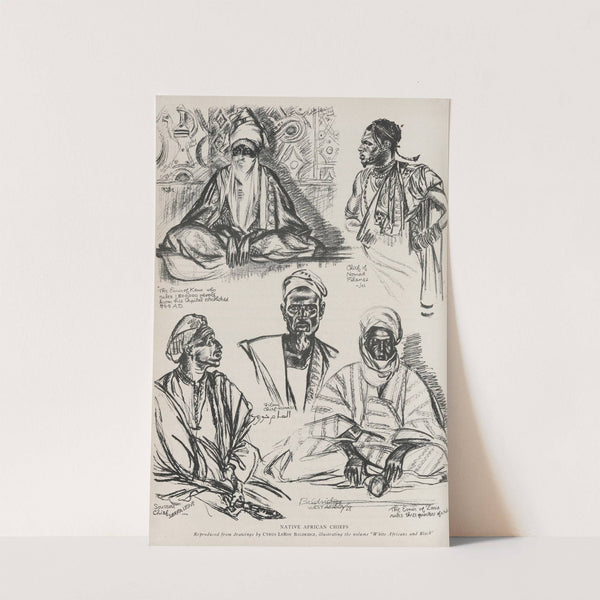 Native African Chiefs (1930) by Cyrus Leroy Baldridge