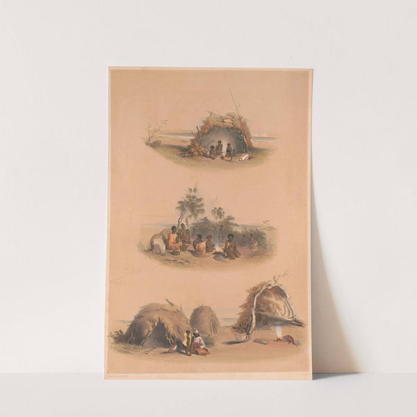 Native dwellings by Giles Litho.