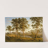 Natives on the Ouse River, Van Diemen&#039;s Land by John Glover
