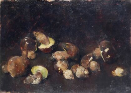 Natura morta con funghi