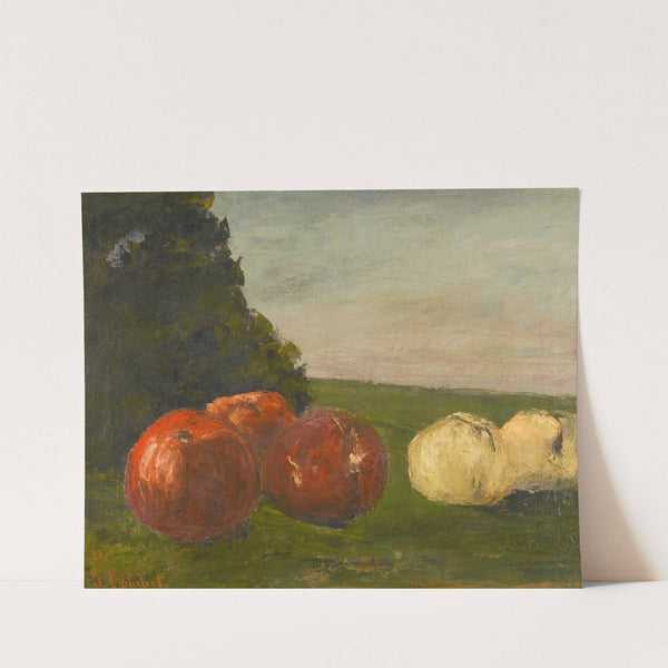 Nature morte (1871) by Gustave Courbet
