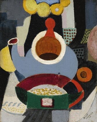 Nature morte à la théière