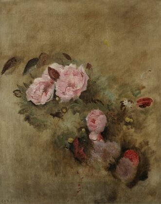 Nature morte au bouquet de fleurs (1871)