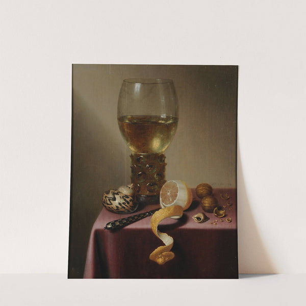 Nature morte au citron (17th century) by Maerten Boelema De Stomme