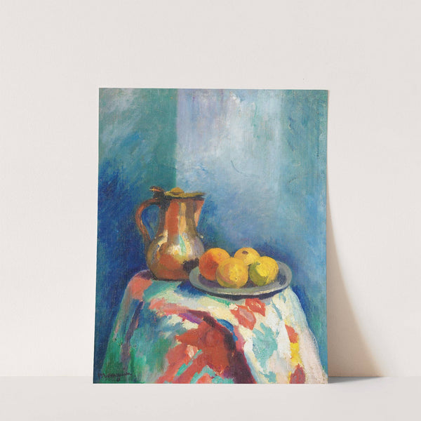 Nature Morte Au Pichet En Cuivre by Henri Manguin