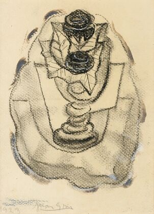 Nature Morte Au Vase De Roses — size preview