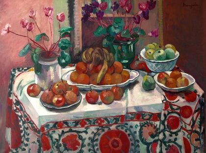 Nature morte aux cyclamens (1912)