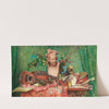 Nature morte aux instruments de musique et buste de Carpeaux (1918) by Louise Catherine Breslau