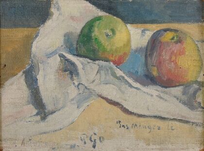 Nature morte aux pommes