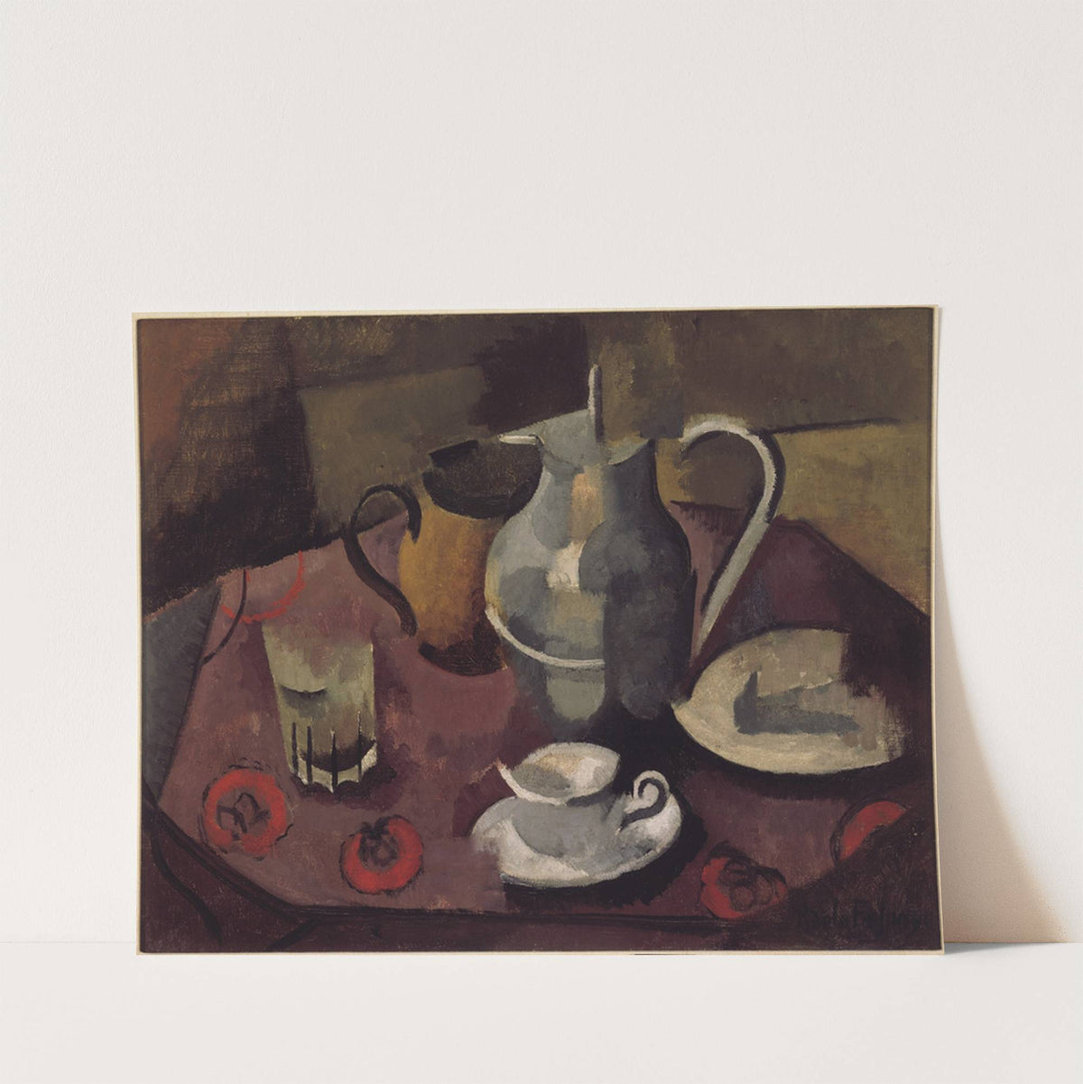 Nature Morte aux Trois Anses (Still Life with Three Handles) by Roger de La Fresnaye