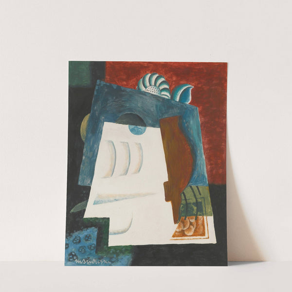 Nature Morte Avec Enveloppe by Louis Marcoussis