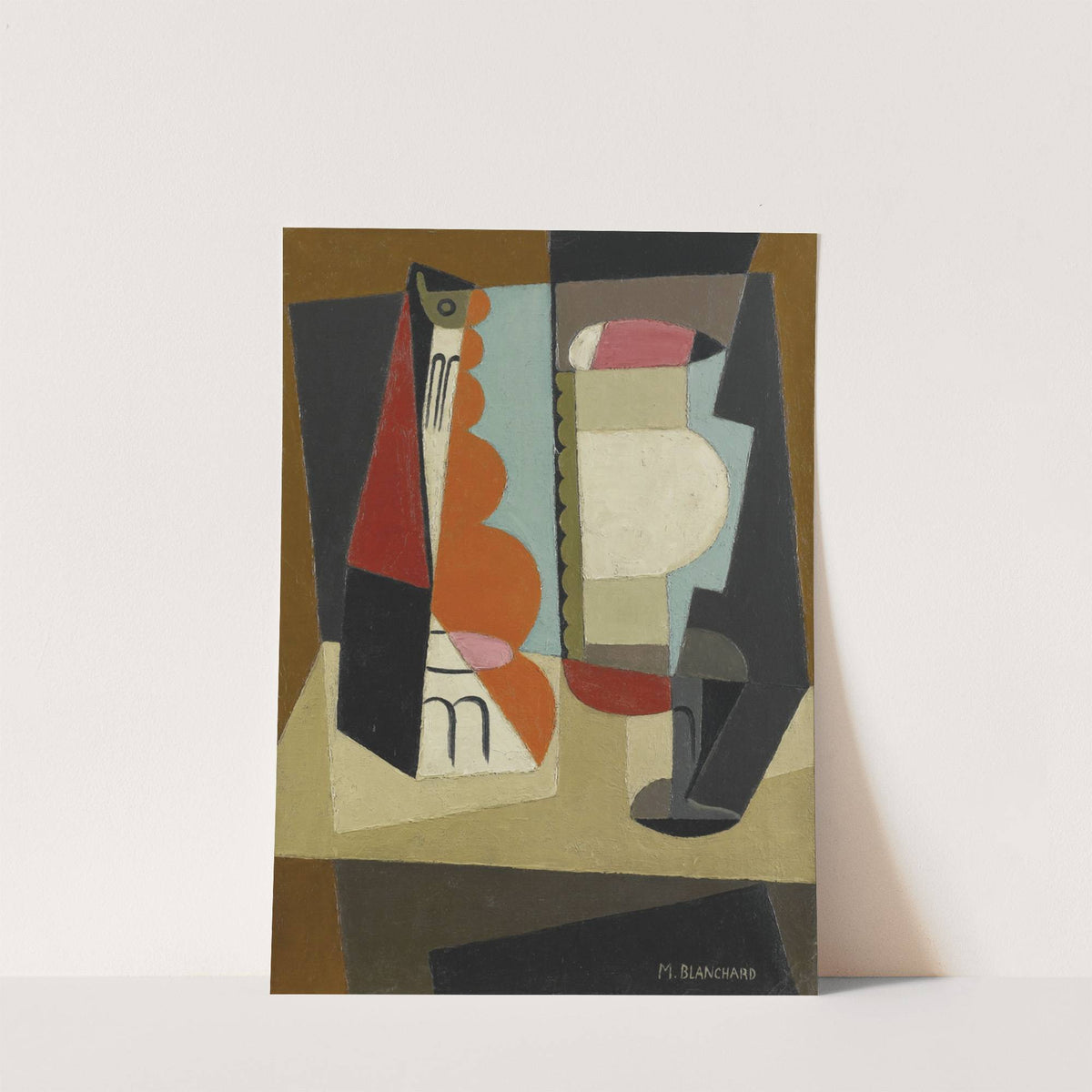 Nature Morte Cubiste by María Blanchard