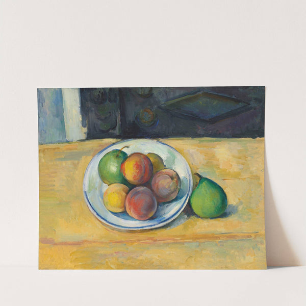 Nature morte de pêches et poires (1885-1887) by Paul Cézanne