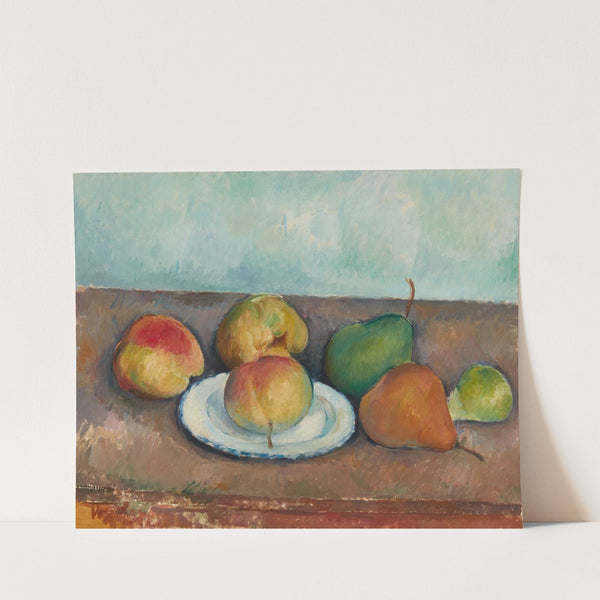 Nature morte; pommes et poires (circa 1888-90) by Paul Cézanne