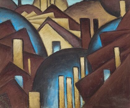 Nature Symbolized No. 1 (Roofs) (1911-12)