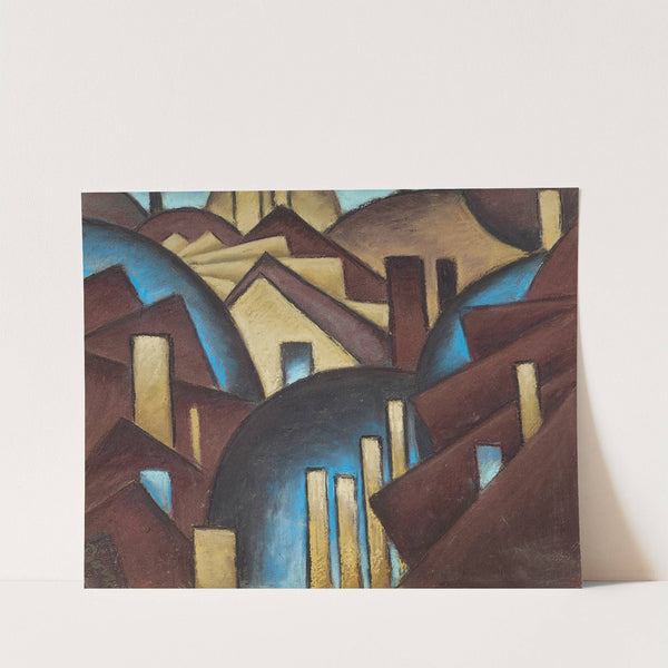 Nature Symbolized No. 1 (Roofs) (1911-12) by Arthur Dove
