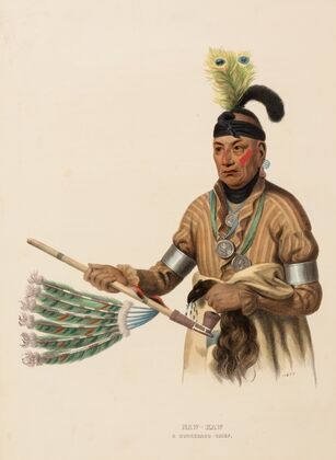 Naw-Kaw. A Winnebago Chief
