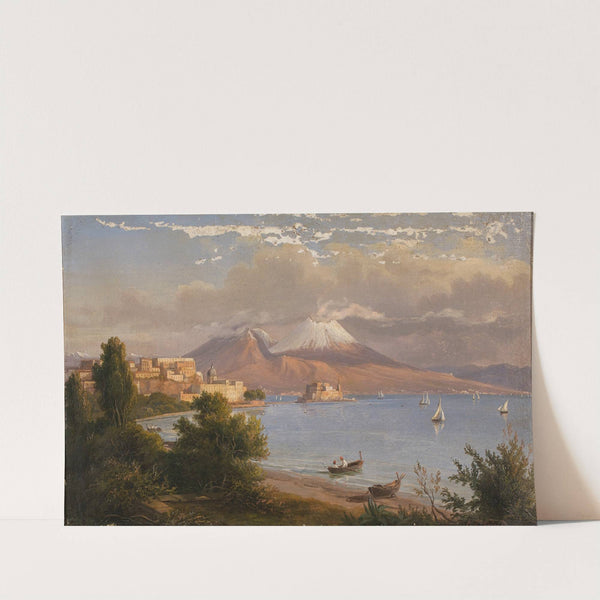 Neapel mit Vesuv by G. von Guirardi
