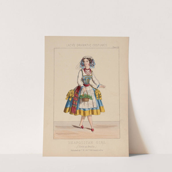 Neapolitan girl (Cerito as Fenella) (1865) by Thomas Hailes Lacy