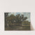 Near Barbizon; by a farm by Leon Richet