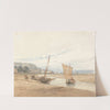 Near Honfleur by Richard Parkes Bonington