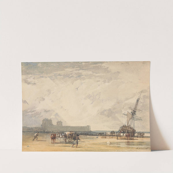 Near St. Malo by Sir Augustus Wall Callcott