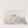 Near Tassisudon [Tashicho Dzong] (ca. 1783) by Samuel Davis