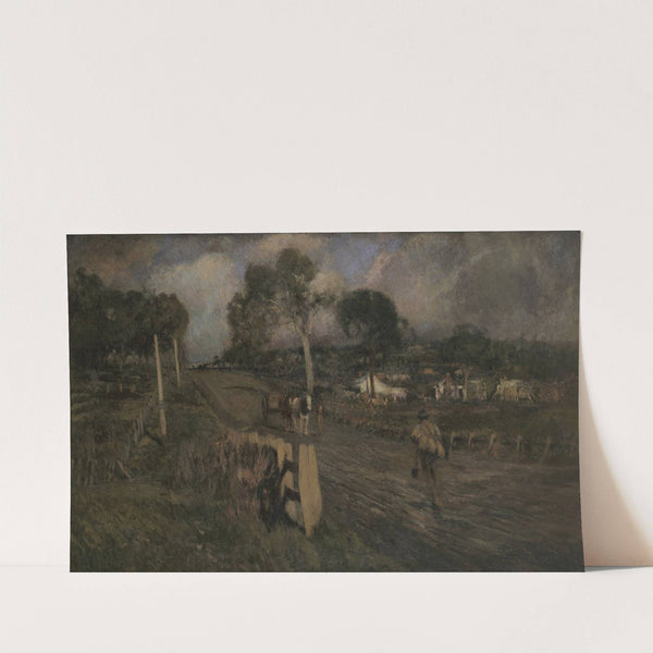 Nearing the township by Walter Withers
