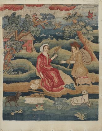 Needlepoint Panel
