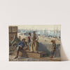 Negro Boys on the Quayside by David Norslup