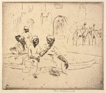 Negro Woman at a Fountain