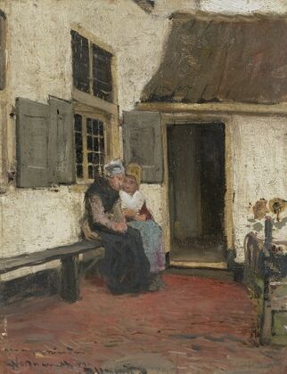 Neighborly Gossip (c. 1880 - c. 1907)
