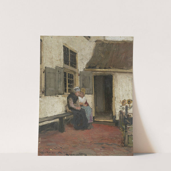 Neighborly Gossip (c. 1880 - c. 1907) by Bernardus Johannes Blommers
