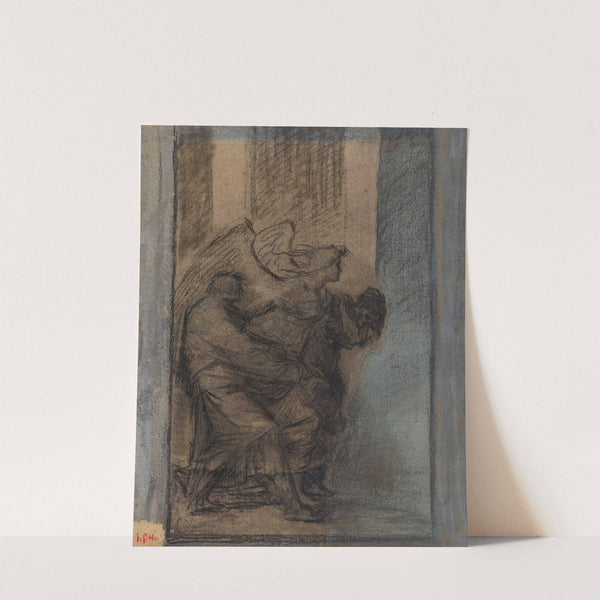 Némésis (Partie de Thémis et Némésis) by Pierre-Paul Prud&#039;hon