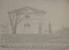 Neoclassic building with ‘MDCCXIX’ on pediment, Charleston