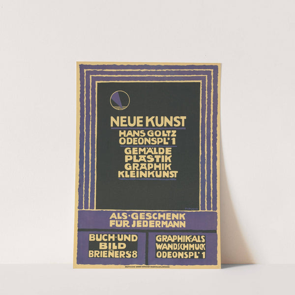 Neue Kunst Hans Goltz. Gemälde Plastik Graphik Kleinkunst (1913) by Emil Pirchan