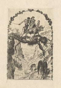 Neujahrskarte Teufelsbrücke (1902)