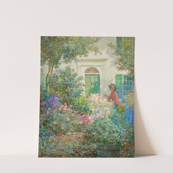 New England Doorway by Abbott Fuller Graves