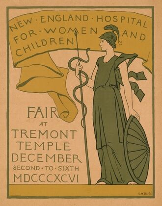 New England hospital for women & children fair at Tremont Temple