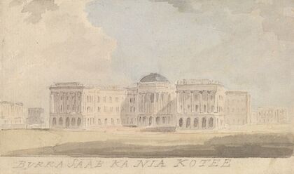 New Government House at Calcutta