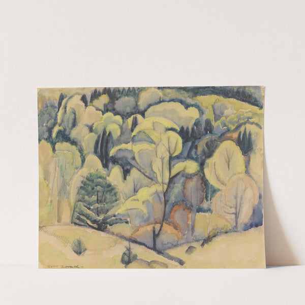 New Hampshire (1917) by William Zorach