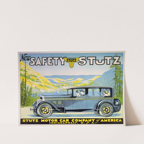 New safety Stutz-Stutz 8. Stutz Motor Car Company of America, Indianapolis, U.S.A by Anonymous