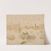 New Year Poems; Snail and cherry blossoms (Saitan; Ōka ni Katatsumuri) by Kubo Shunman